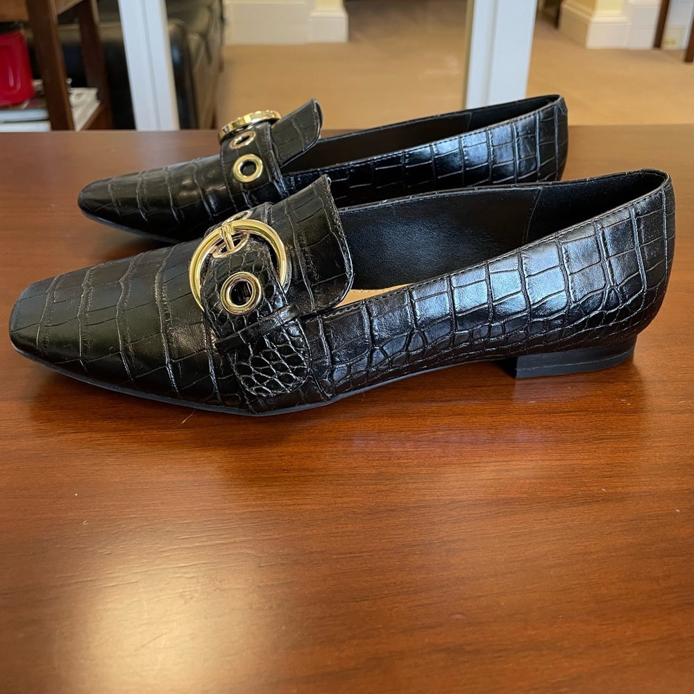 Nine West Square Toe Loafers